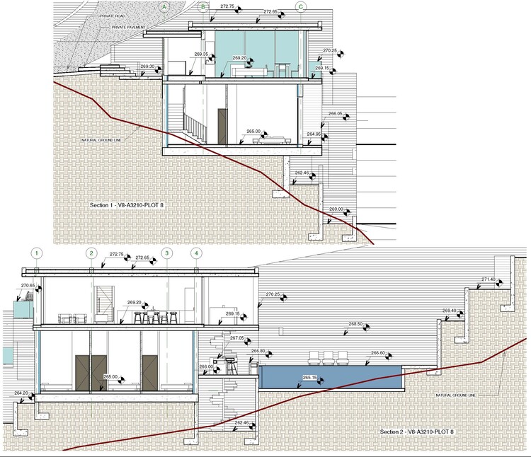 section planning slider slide background